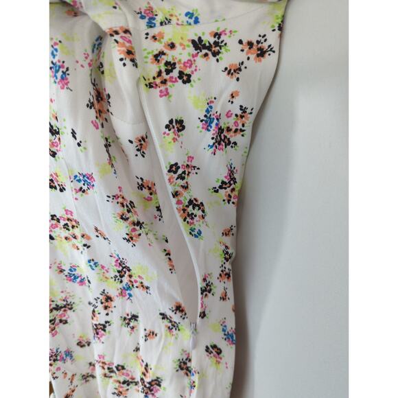 AFRM Floral V-Neck Midi Dress - XS - Multicolor V-Neck Summer Party Boho - Picture 7 of 11